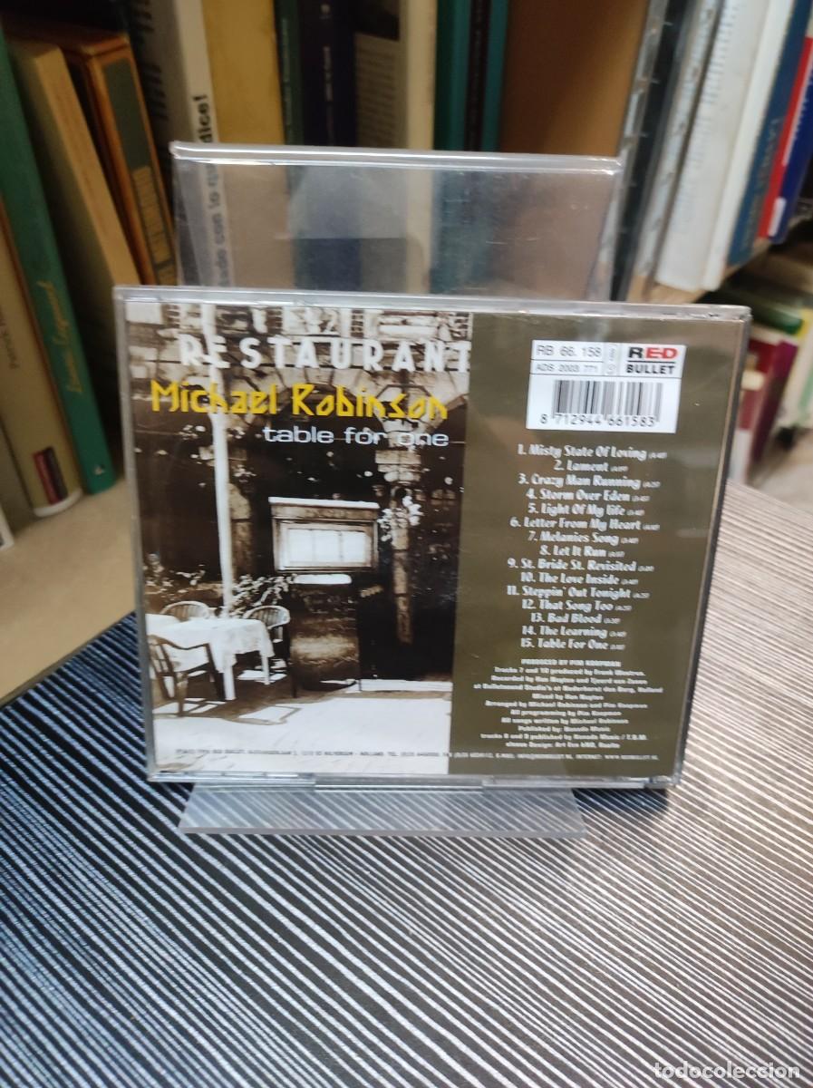 CDs de m&uacute;sica: Michael Robinson &ndash; Table For One - Foto 2