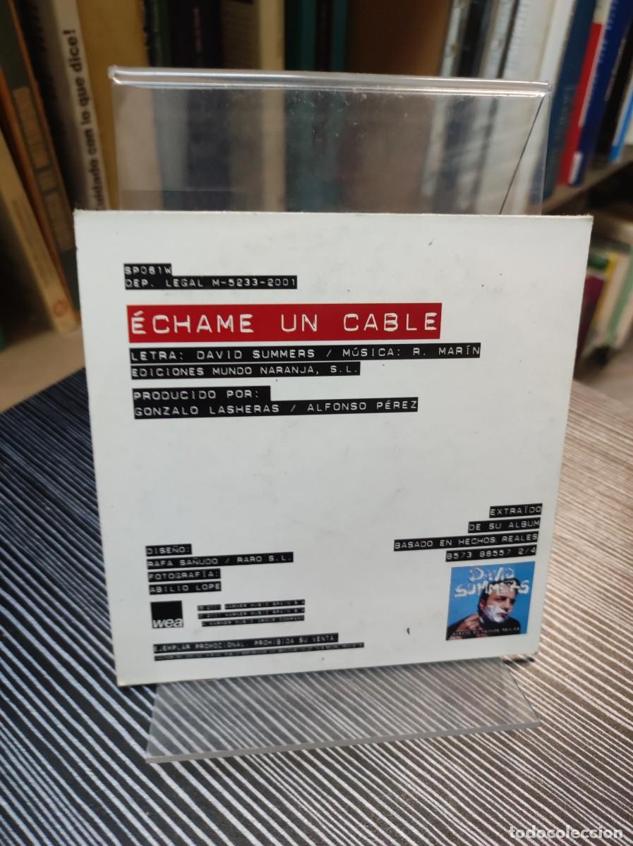 CDs de m&uacute;sica: David Summers &ndash; &Eacute;chame Un Cable SINGLE - Foto 2