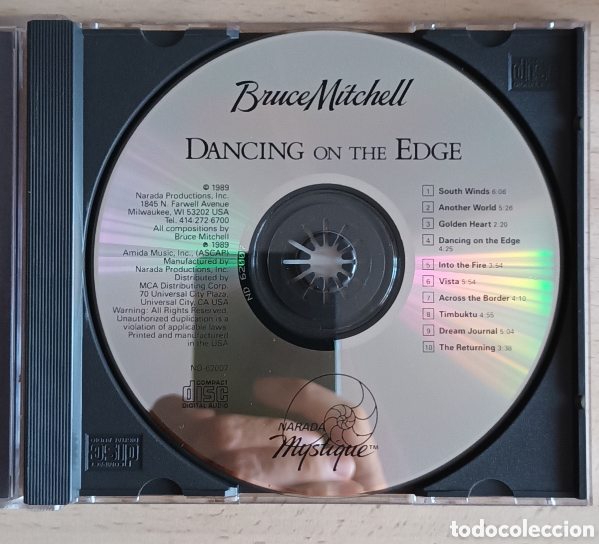 CDs de m&uacute;sica: BRUCE MITCHELL- Dancing On The Edge (CD) - Foto 3