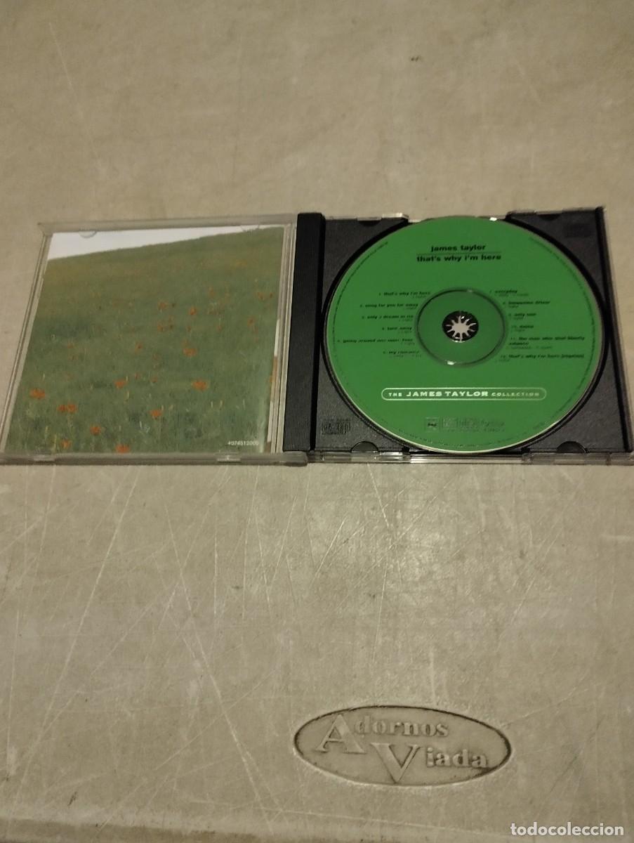CDs de m&uacute;sica: JAMES TAYLOR CD THATS WHY IM HERE - Foto 2