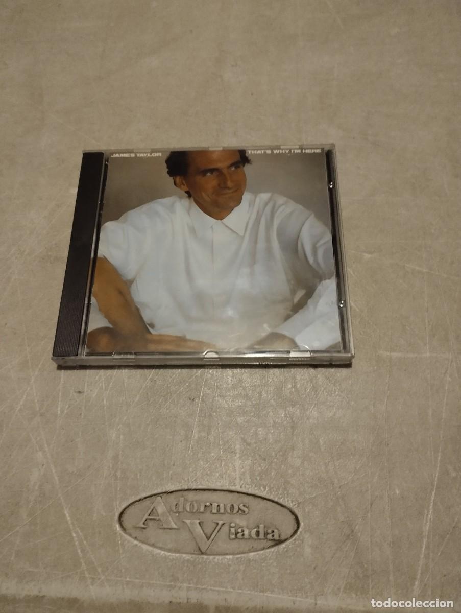 CDs de m&uacute;sica: JAMES TAYLOR CD THATS WHY IM HERE - Foto 1