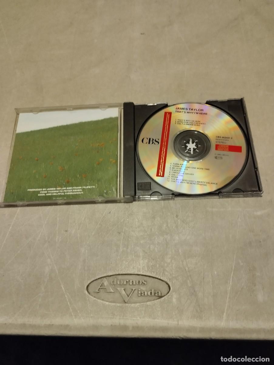 CDs de m&uacute;sica: JAMES TAYLOR CD THATS WHY IM HERE - Foto 2