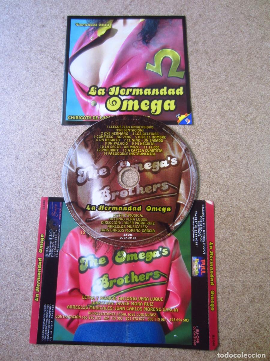 CDs de m&uacute;sica: La Hermandad Omega (Vera Luque) (Carnaval) (CD) - Foto 1