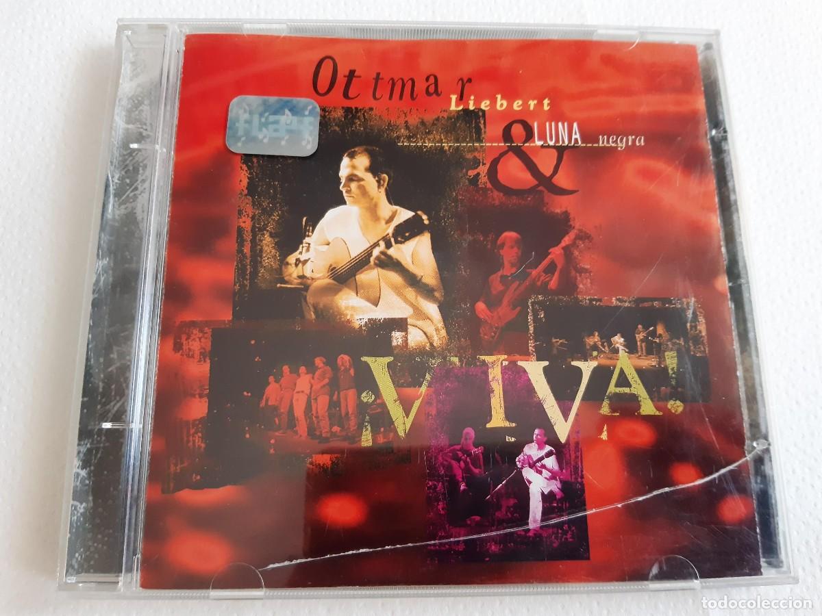 CDs de m&uacute;sica: Cd OTTMAR LIEBERT & LUNA NEGRA &rdquo;VIVA&rdquo; CD - Foto 1