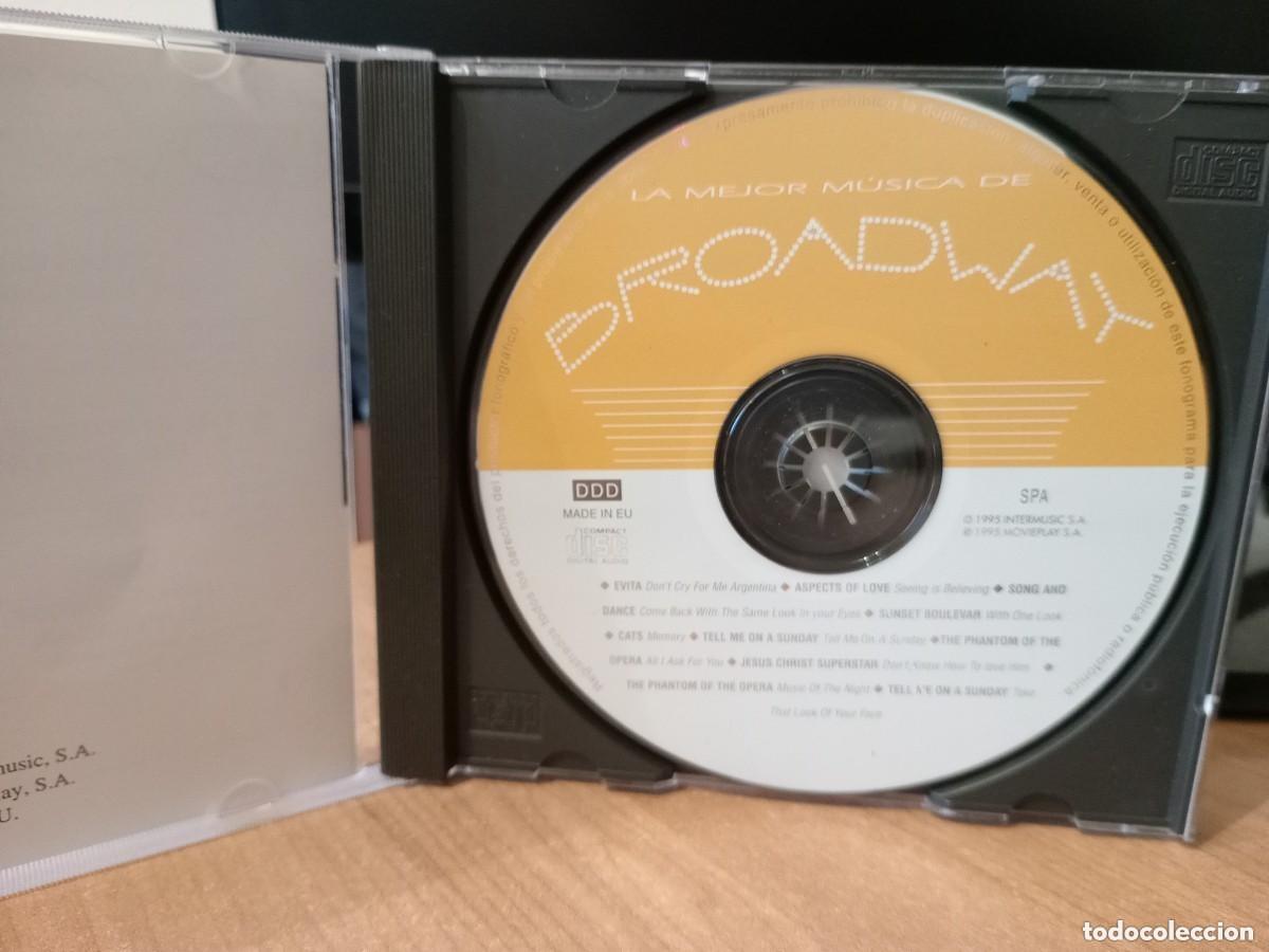 CDs de m&uacute;sica: CD: LA MEJOR MUSICA DE BROADWAY - Foto 2