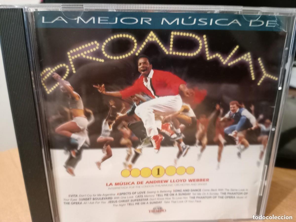 CDs de m&uacute;sica: CD: LA MEJOR MUSICA DE BROADWAY - Foto 1