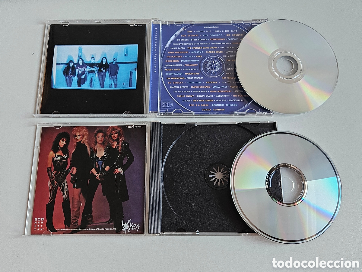 CDs de m&uacute;sica: Pack 2cds Anthrax y Vixen - Foto 3