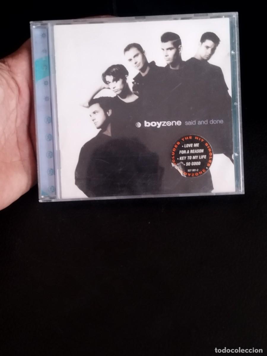 CDs de m&uacute;sica: Boyzone &ndash; Said And Done. Cd - Foto 1