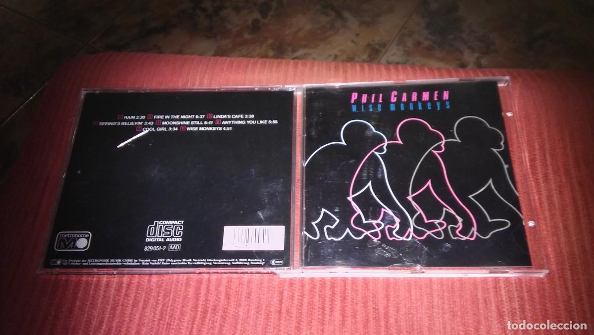 CDs de m&uacute;sica: PHIL CARMEN - WISE MONKEYS (1986) - Foto 1
