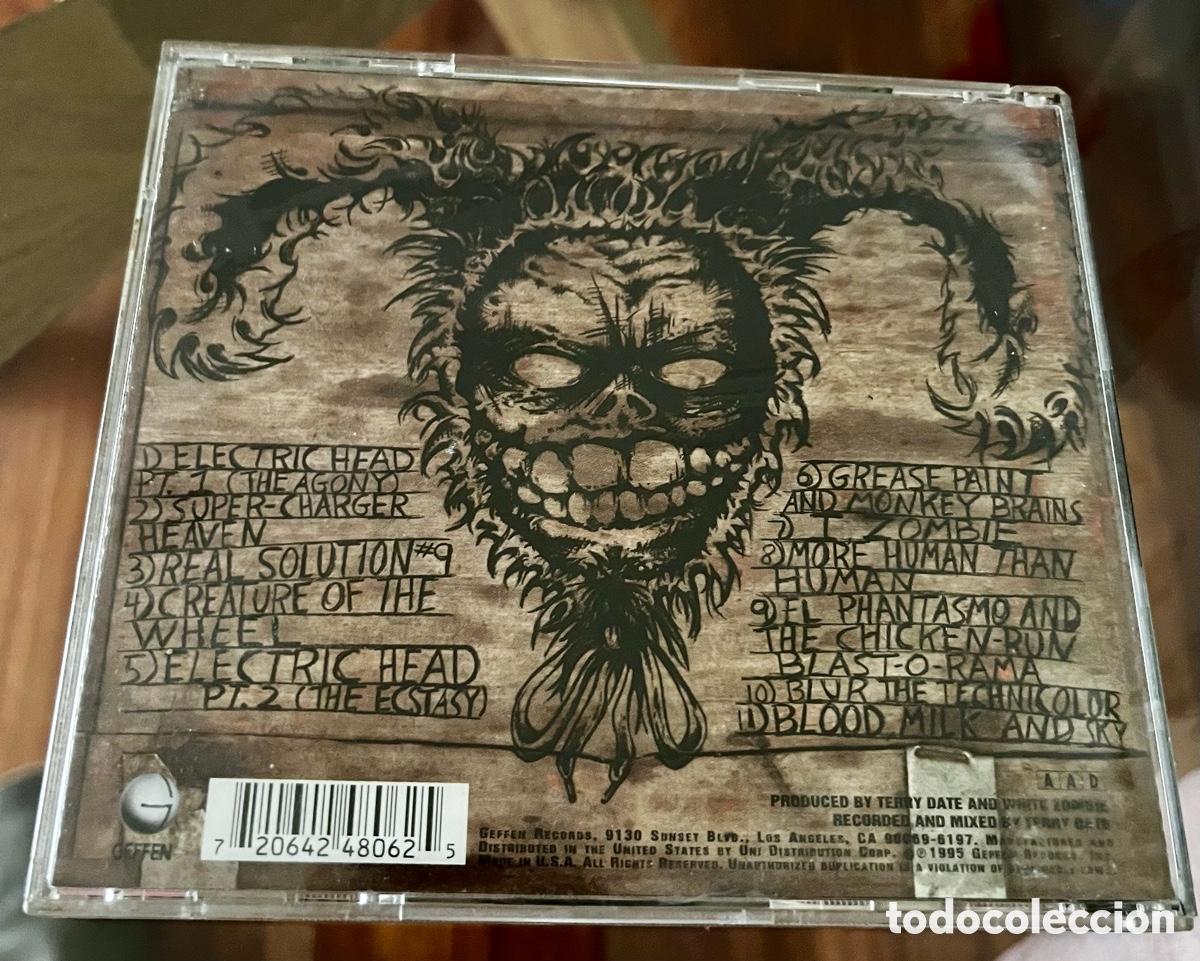 CDs de m&uacute;sica: WHITE ZOMBIE- ASTRO CREEP 2000 - Foto 3