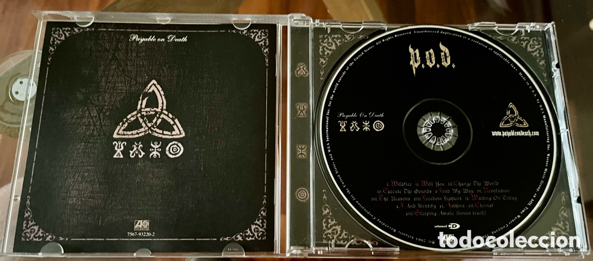 CDs de m&uacute;sica: P.O.D - Payable on Death - Foto 2