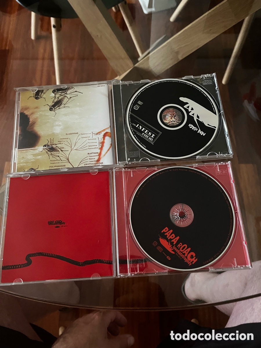 CDs de m&uacute;sica: PAPA ROACH - Infest & Levehatetragedy - Foto 2