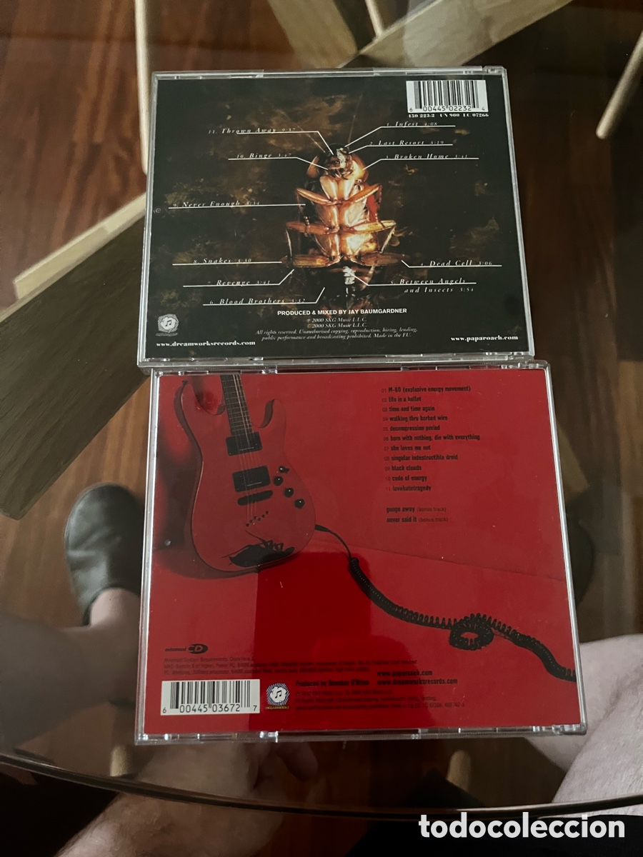 CDs de m&uacute;sica: PAPA ROACH - Infest & Levehatetragedy - Foto 3