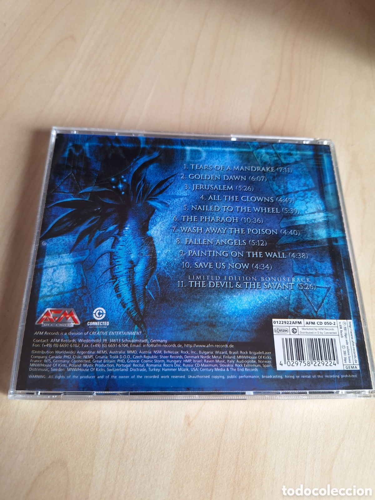 CDs de m&uacute;sica: SCD60 edguy mandrake SEGUNDAMANO - Foto 2