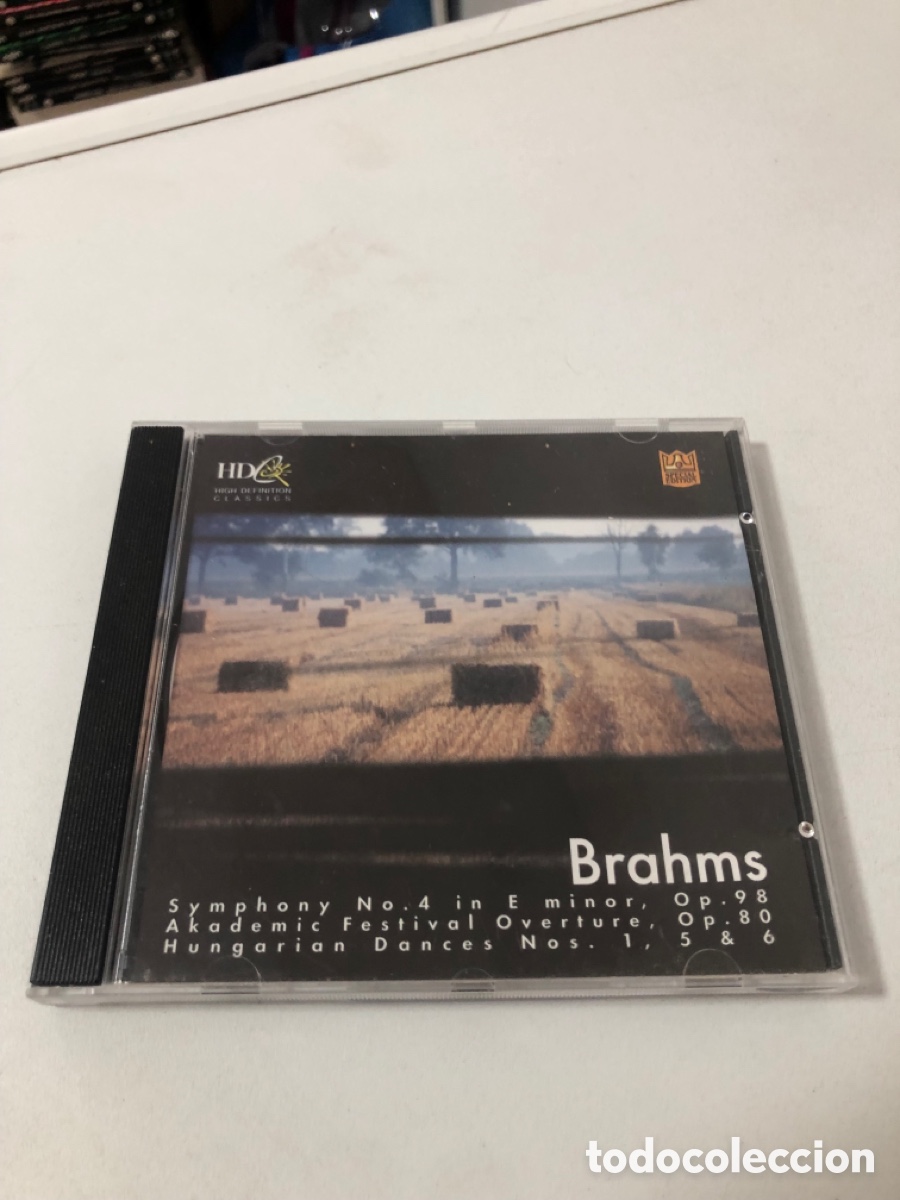 CDs de m&uacute;sica: Brahms Symphony No 4 In E Minor Op 98 Cd - Foto 1
