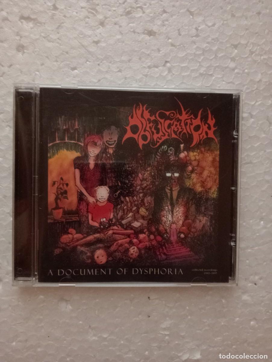 CDs de m&uacute;sica: Obfuscation - A Document Of Dysphoria (1992-1995) (CD, Comp) 2016 - Foto 1