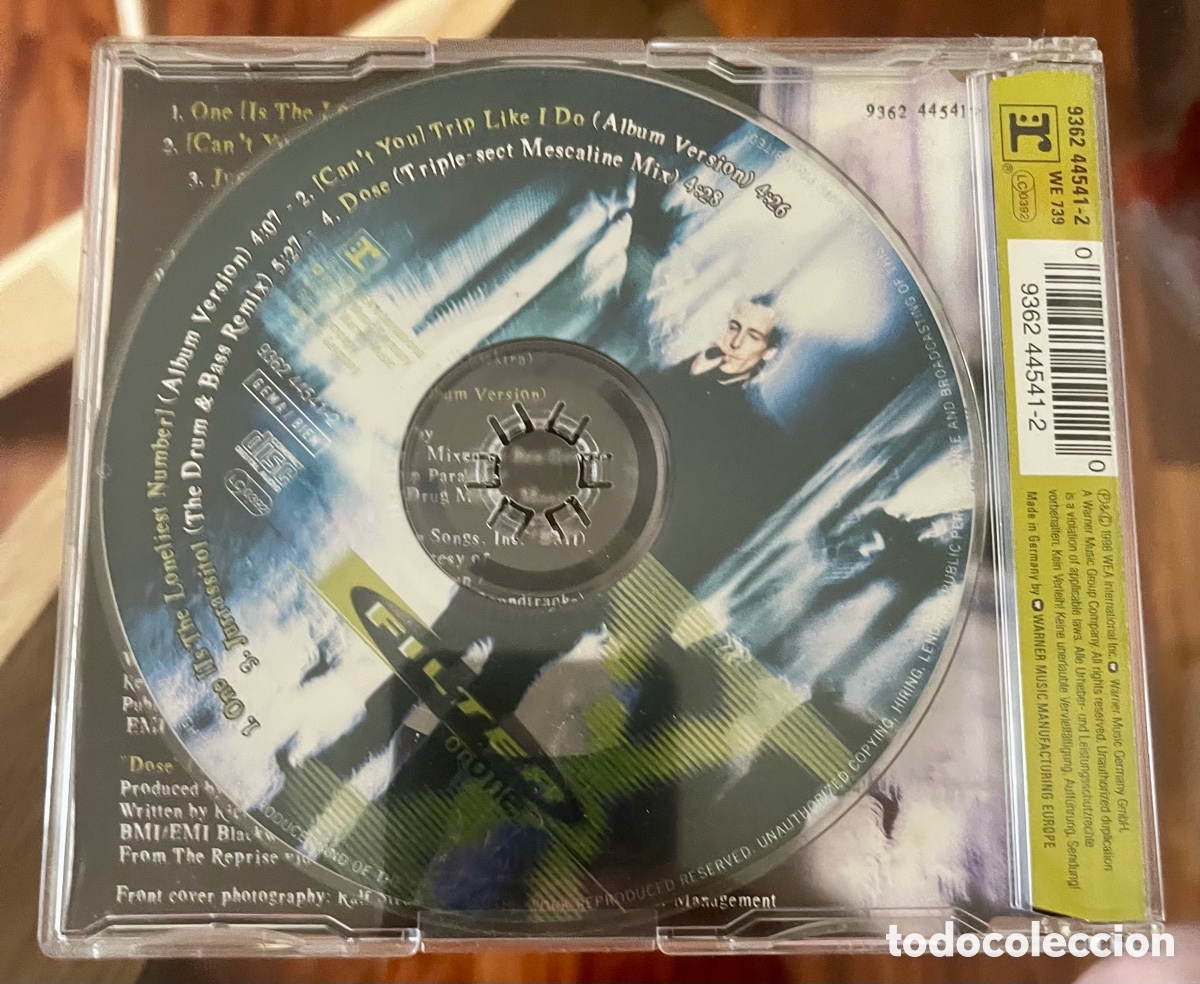 CDs de m&uacute;sica: FILTER - X one - cd single - Foto 3