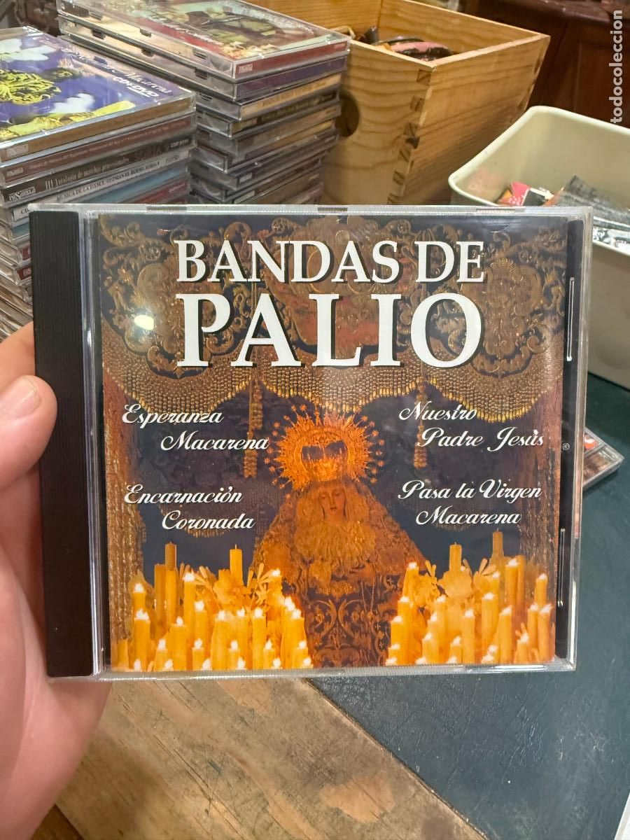 CDs de m&uacute;sica: CD BANDAS DE PALIO - SEMANA SANTA DE SEVILLA