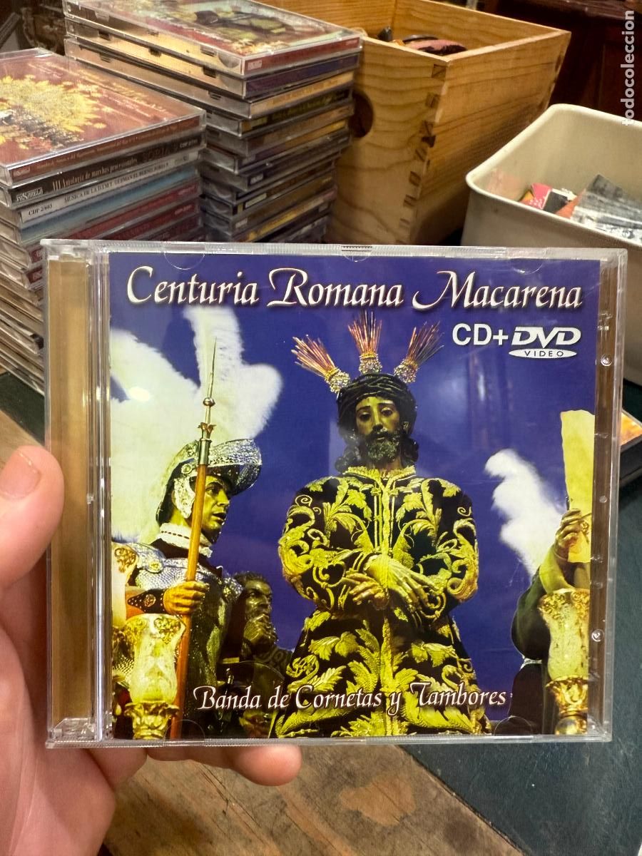 CDs de M&uacute;sica: CD Y DVD CENTURIA ROMANA MACARENA - SEMANA SANTA DE SEVILLA