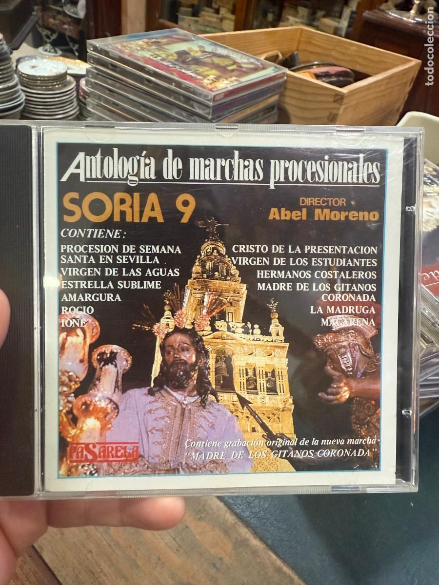 Music CDs: CD ANTOLOGIA DE MARCHAS SORIA 9 - SEMANA SANTA