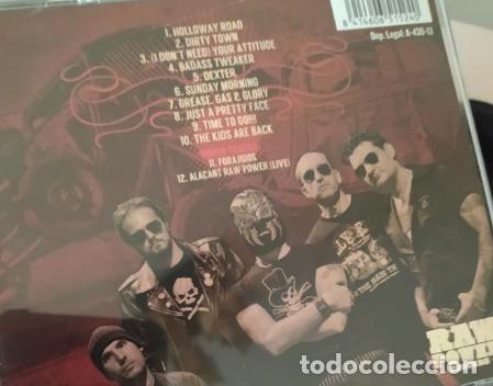 CDs de m&uacute;sica: &rdquo;la cripta- dirty town (CD, RAW POWER, 2011) PUNK ROCK ALACANT - Foto 2