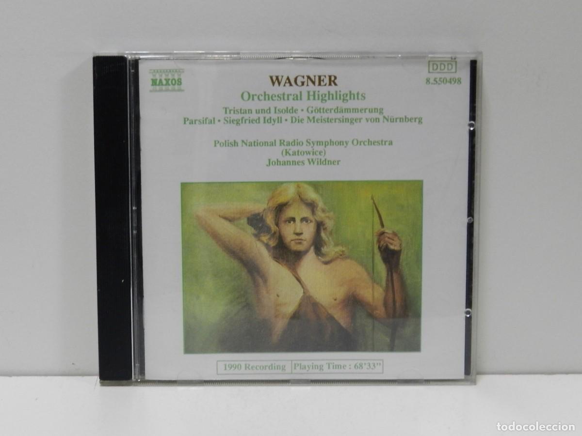 CDs de m&uacute;sica: DISCO CD. Wagner &ndash; Orchestral Highlights. COMPACT DISC. - Foto 1