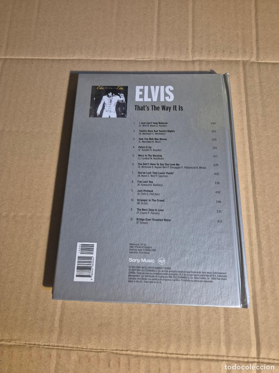 CDs de m&uacute;sica: Libro - CD: ELVIS, Thats the Way It Is. - Foto 7