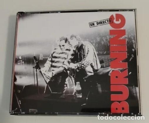 CDs de m&uacute;sica: BURNING, En Directo (1991); doble CD - Foto 1