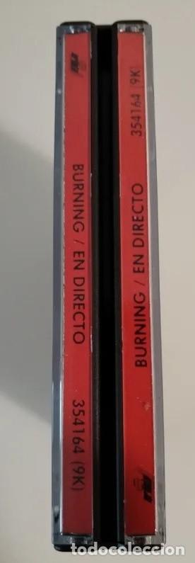 CDs de m&uacute;sica: BURNING, En Directo (1991); doble CD - Foto 2