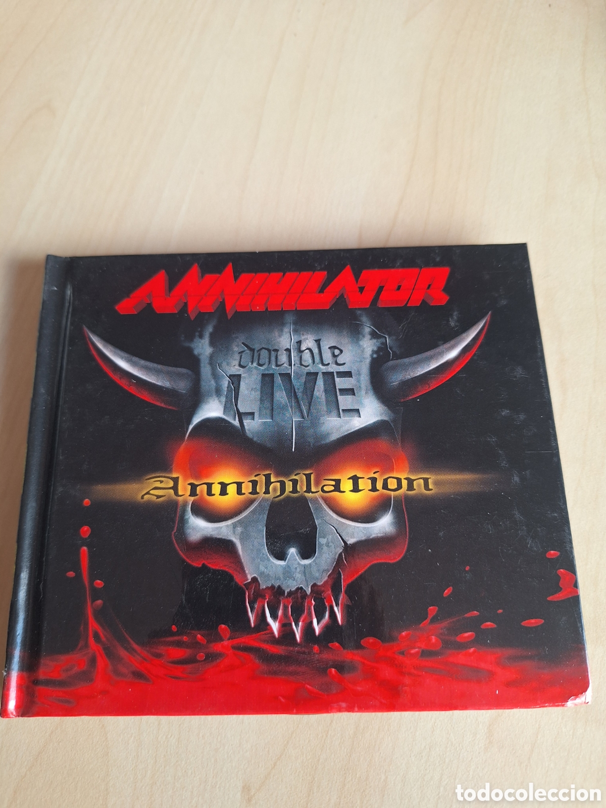CDs de m&uacute;sica: SCD55 annihilator double live CD SEGUNDAMANO - Foto 1