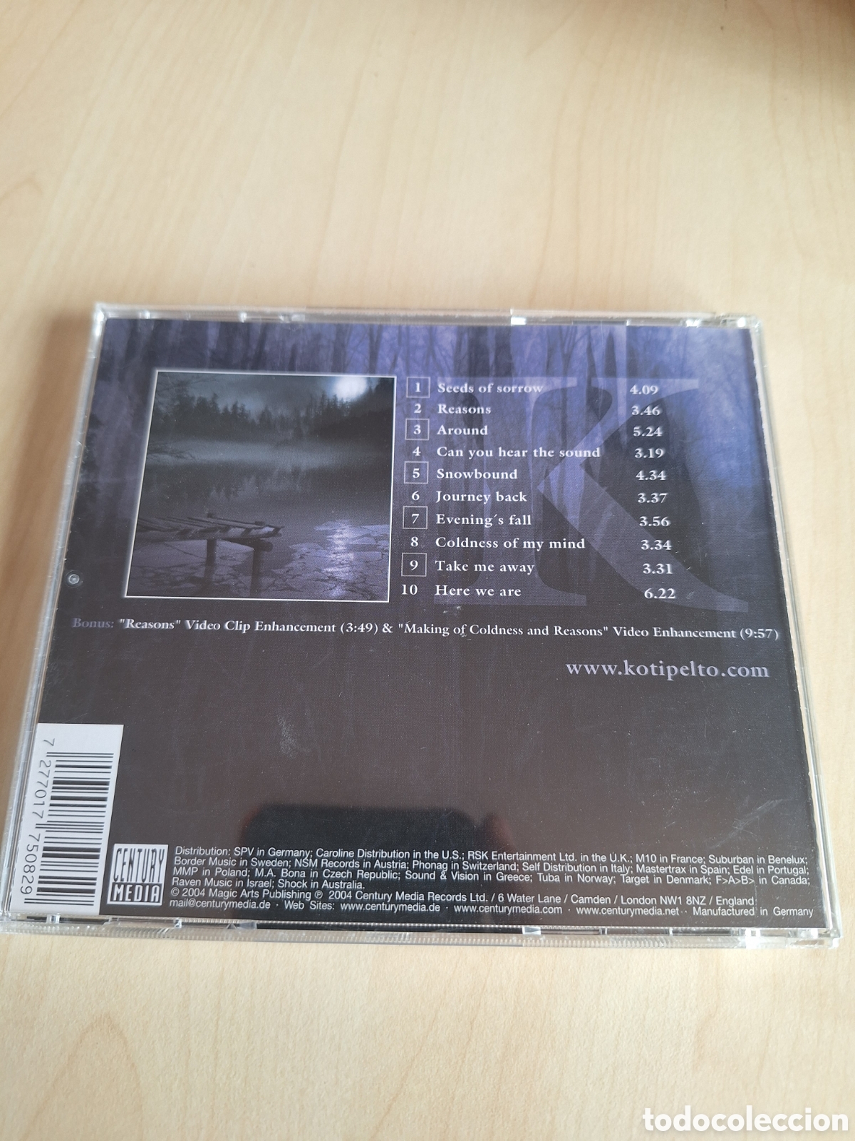 CDs de m&uacute;sica: Scd64 kotipelto coldness CD SEGUNDAMANO - Foto 2