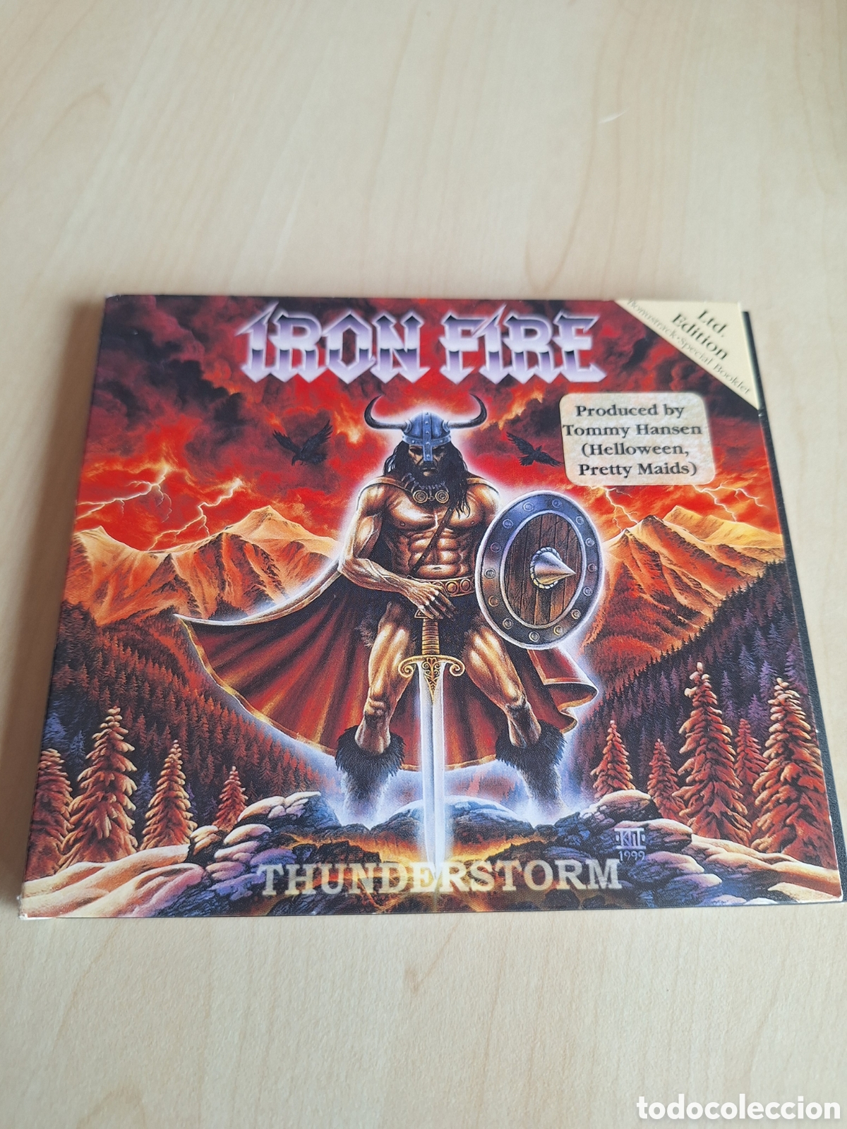 CDs de m&uacute;sica: Scd64 iron fire thunderstorm CD SEGUNDAMANO - Foto 1