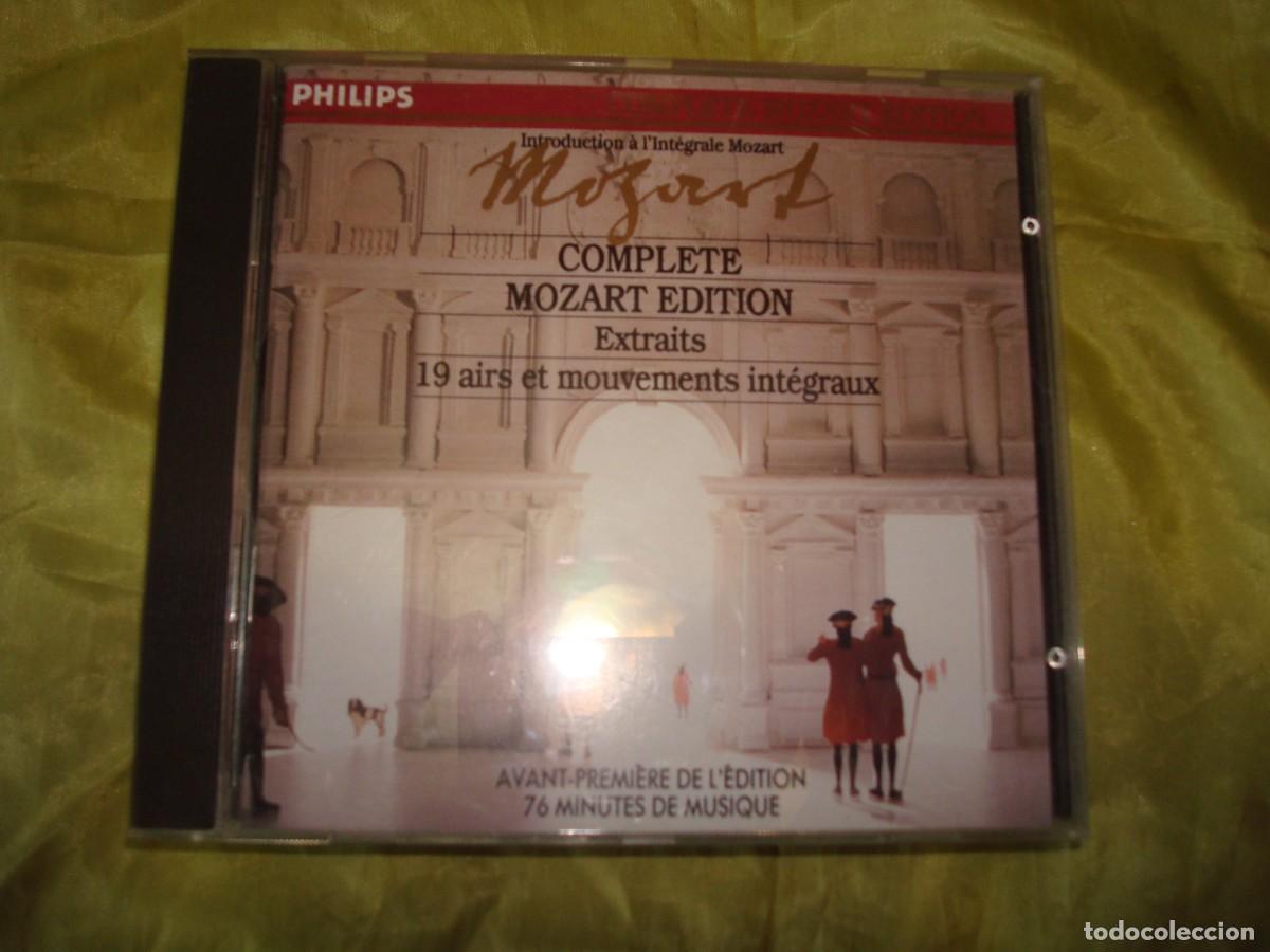 CDs de m&uacute;sica: MOZART. INTRODUCTION A L&acute;EDITION COMPLETE. CD. IMPECABLE(#) - Foto 1