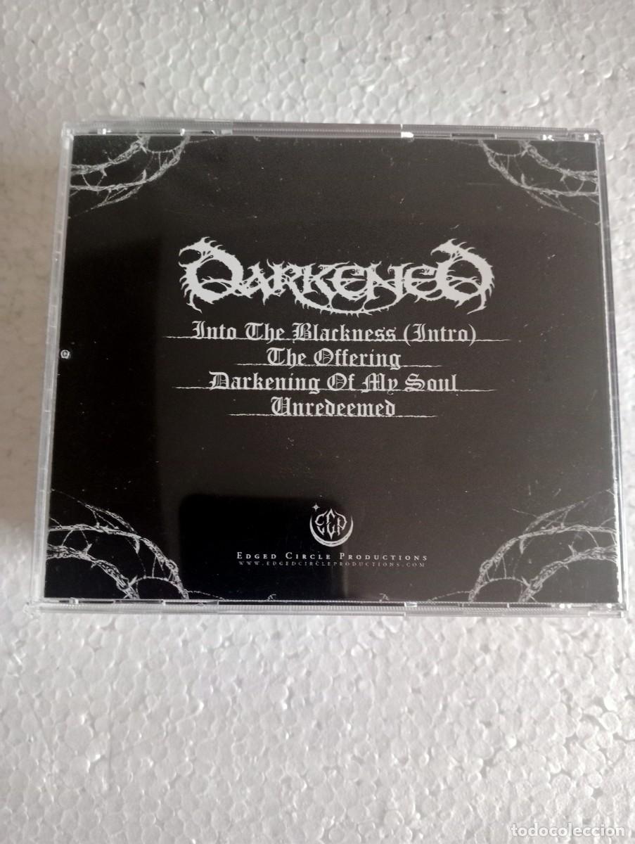CDs de m&uacute;sica: Darkened - Into The Blackness (CD, EP) 2019 - Foto 2