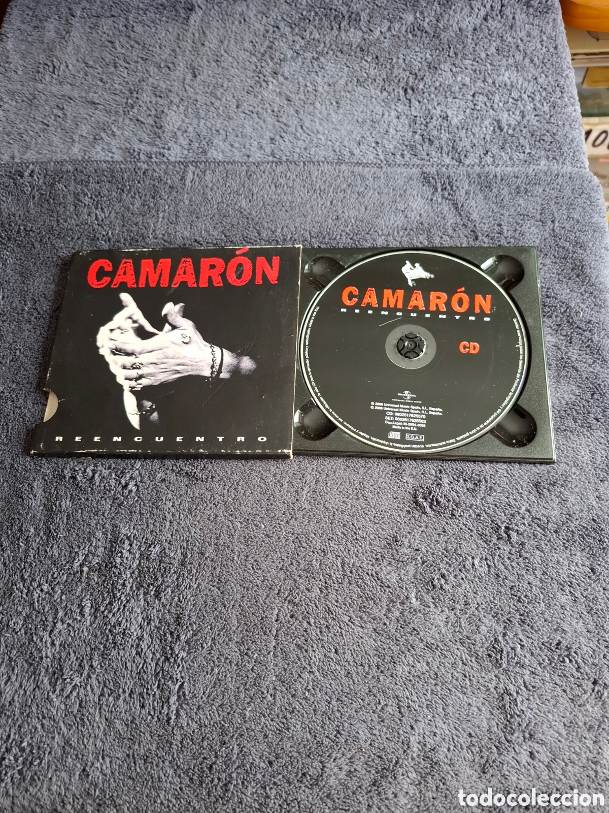 CDs de m&uacute;sica: CD47. Camar&oacute;n - Reencuentro, Universal Music 2008. - Foto 2