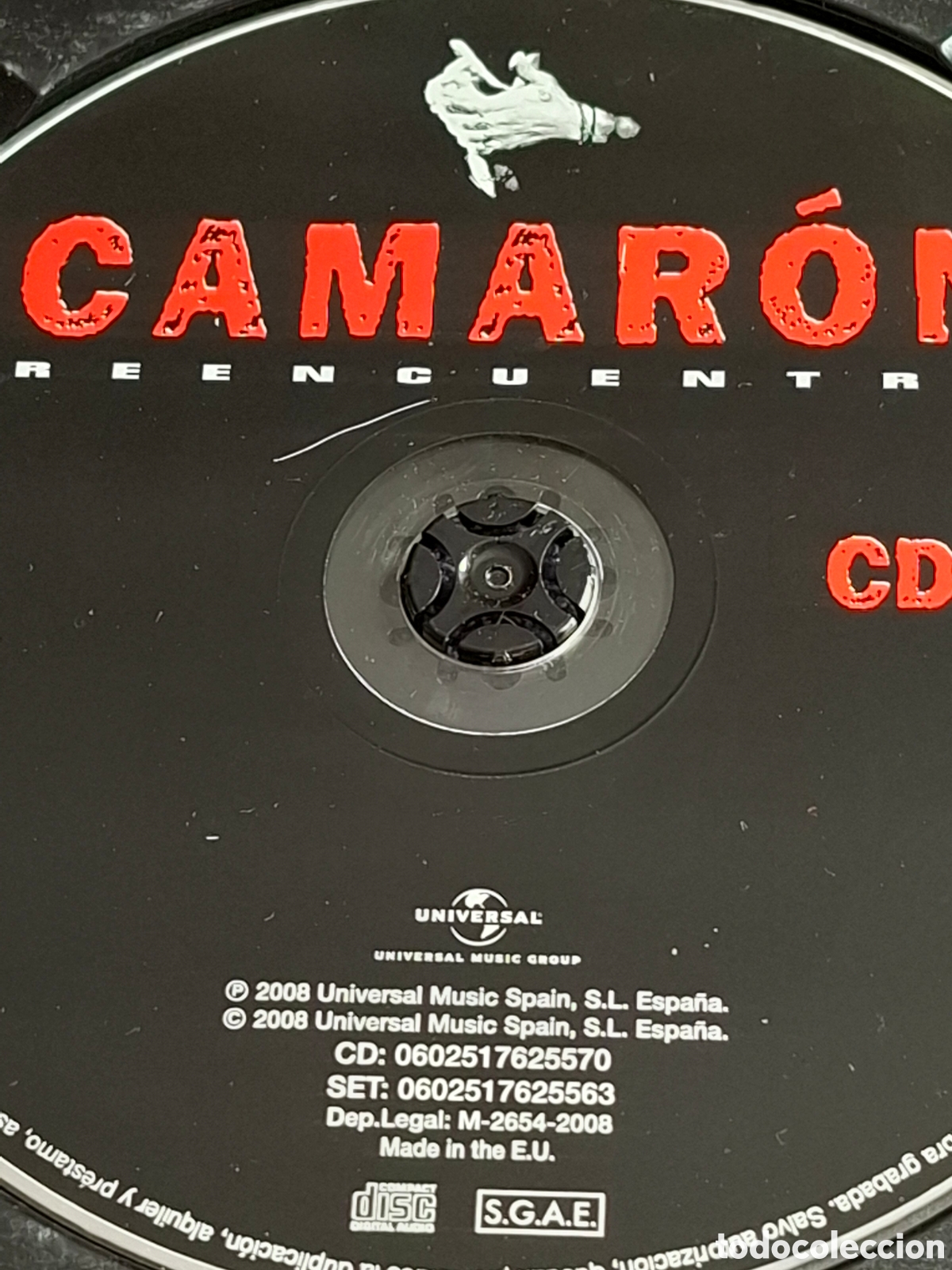 CDs de m&uacute;sica: CD47. Camar&oacute;n - Reencuentro, Universal Music 2008. - Foto 3