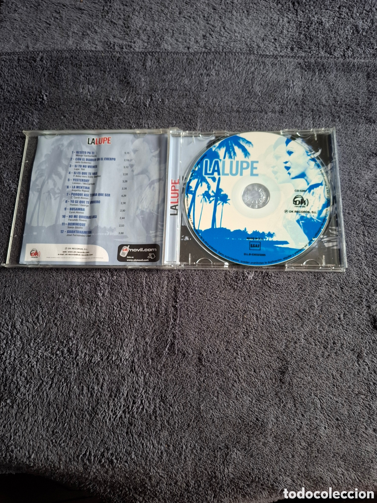CDs de m&uacute;sica: CD47. La Lupe - La Lupe, Ok Records 2005. - Foto 2
