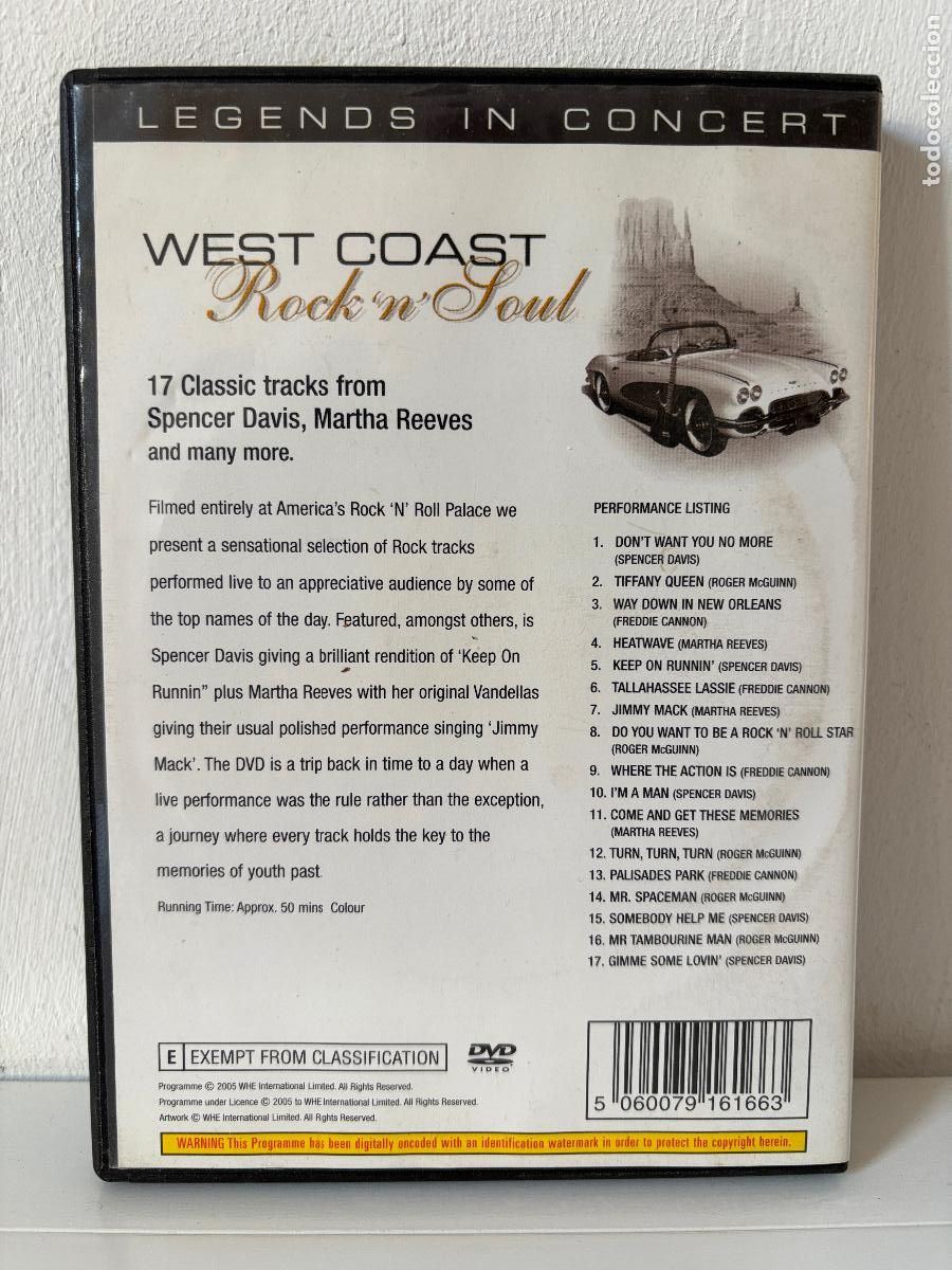 CDs de m&uacute;sica: West Coast. RocknSoul - Foto 2