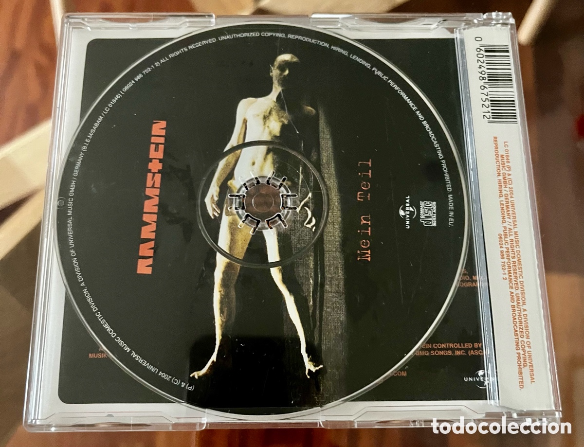 CDs de m&uacute;sica: RAMMSTEIN - Mein Teil - CD Maxisingle - Foto 3