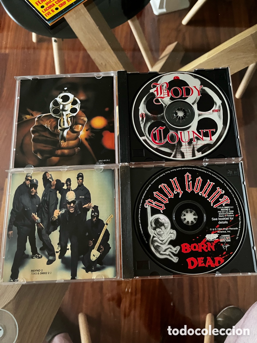 CDs de m&uacute;sica: BODY COUNT - Body Count & Born Dead. - Foto 2