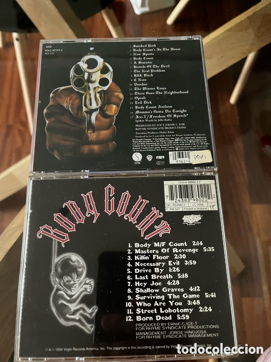 CDs de m&uacute;sica: BODY COUNT - Body Count & Born Dead. - Foto 3