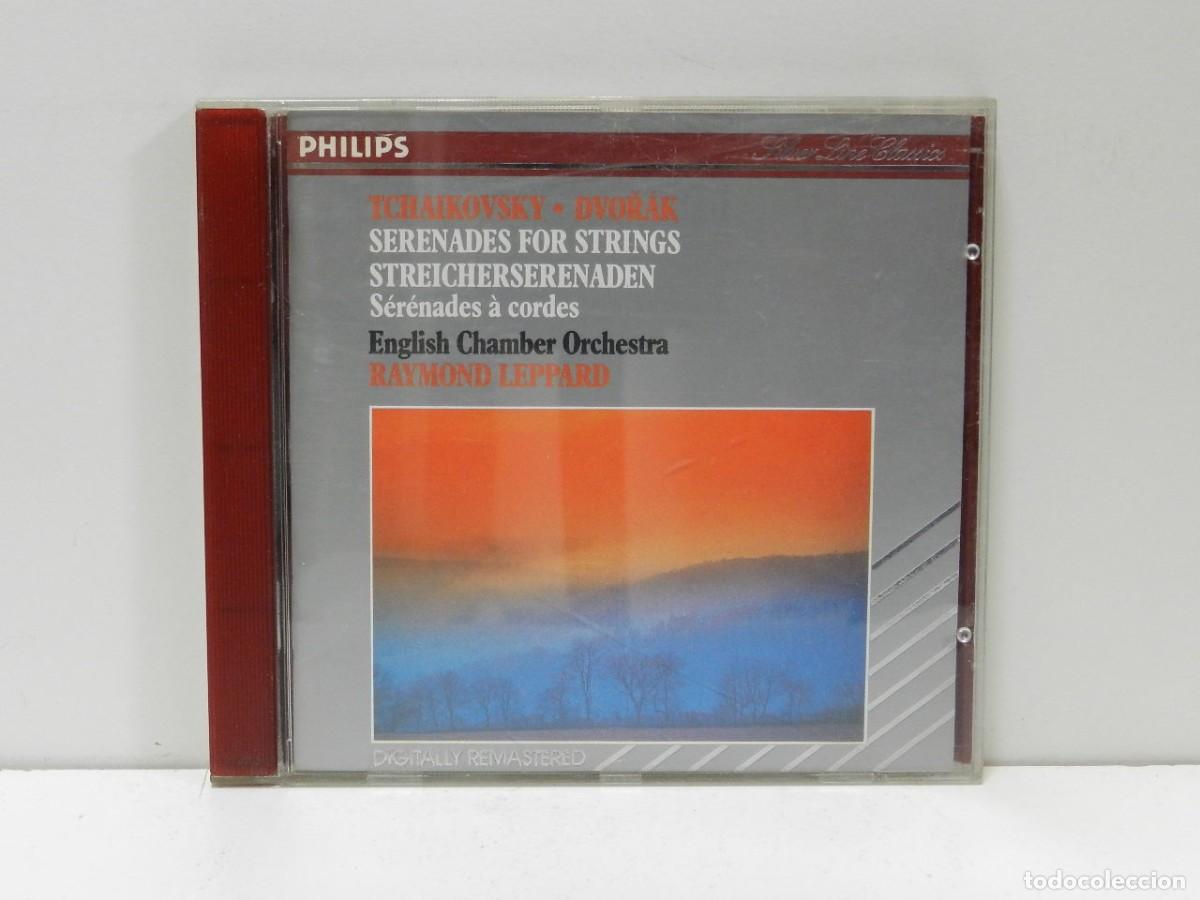CDs de m&uacute;sica: DISCO CD. Tchaikovsky, Dvoř&aacute;k &ndash; Serenades For Strings. COMPACT DISC. - Foto 1