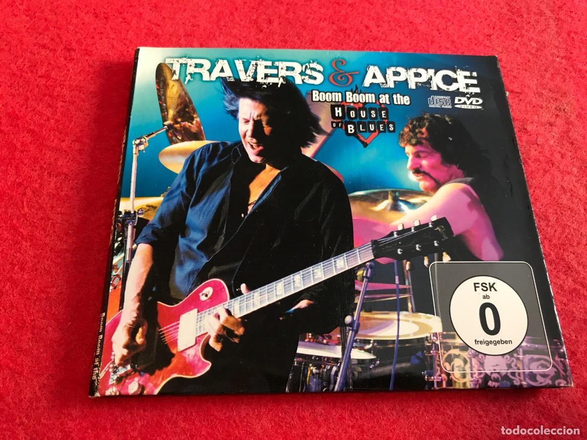 CDs de Musique: CD. TRAVERS APPICE. BOOM BOOM AT THE HOUSE OF BLUES. (CD + DVD) 2011