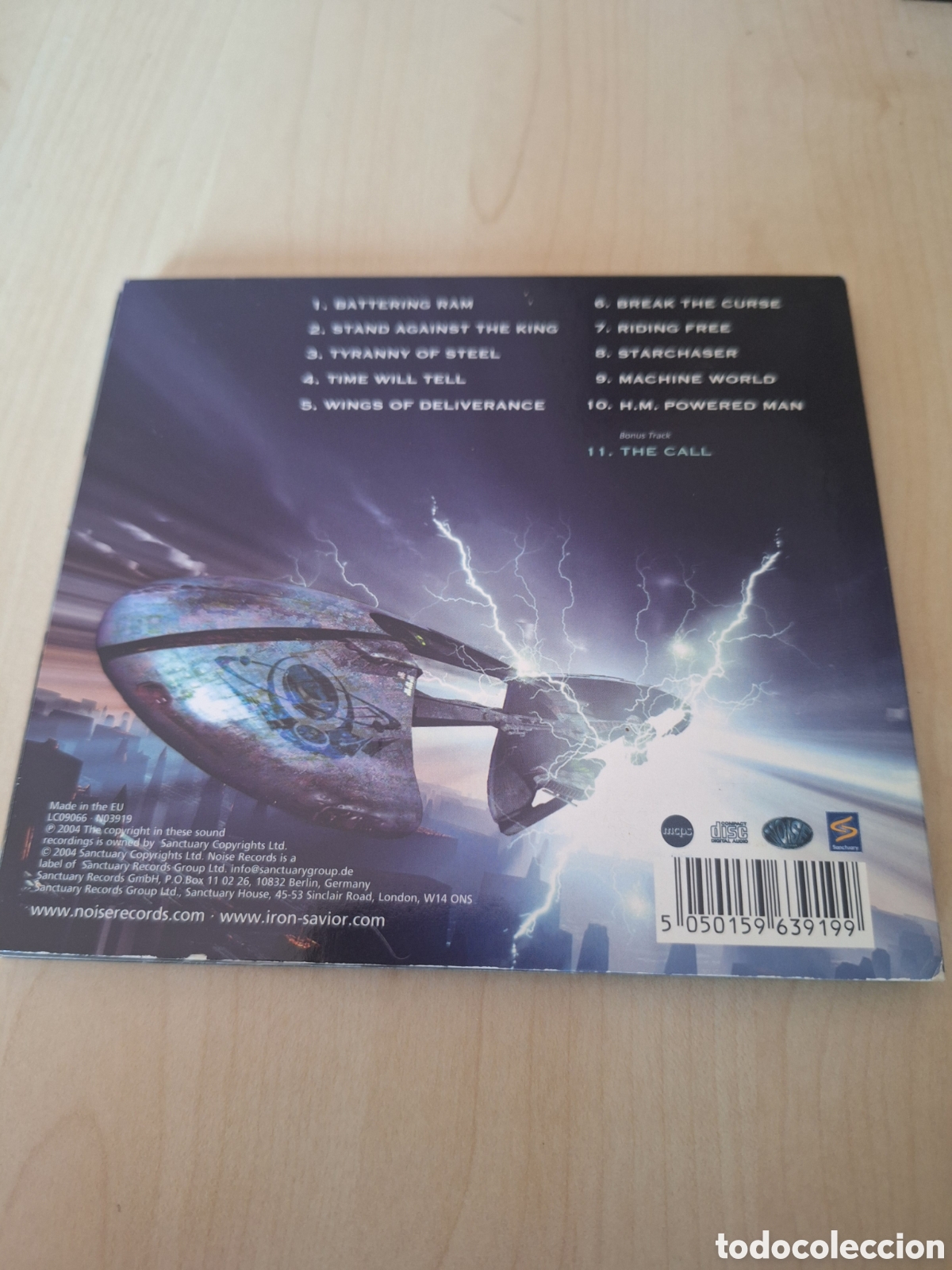 CDs de m&uacute;sica: SCD74 iron savior battering ram CD SEGUNDAMANO - Foto 2