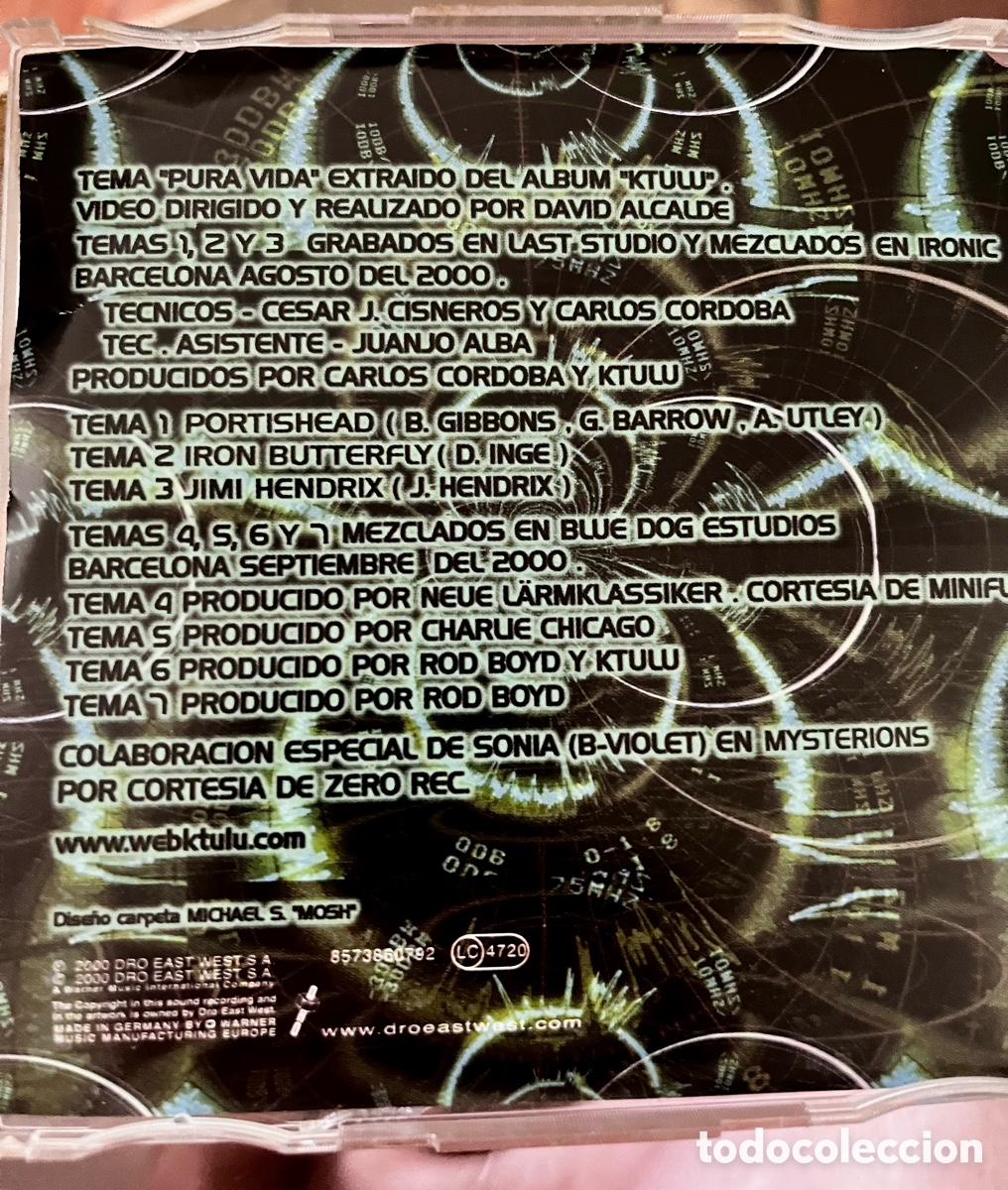 CDs de m&uacute;sica: KTULU - 2078&rsquo;&rsquo; - CD Maxi single - Foto 2