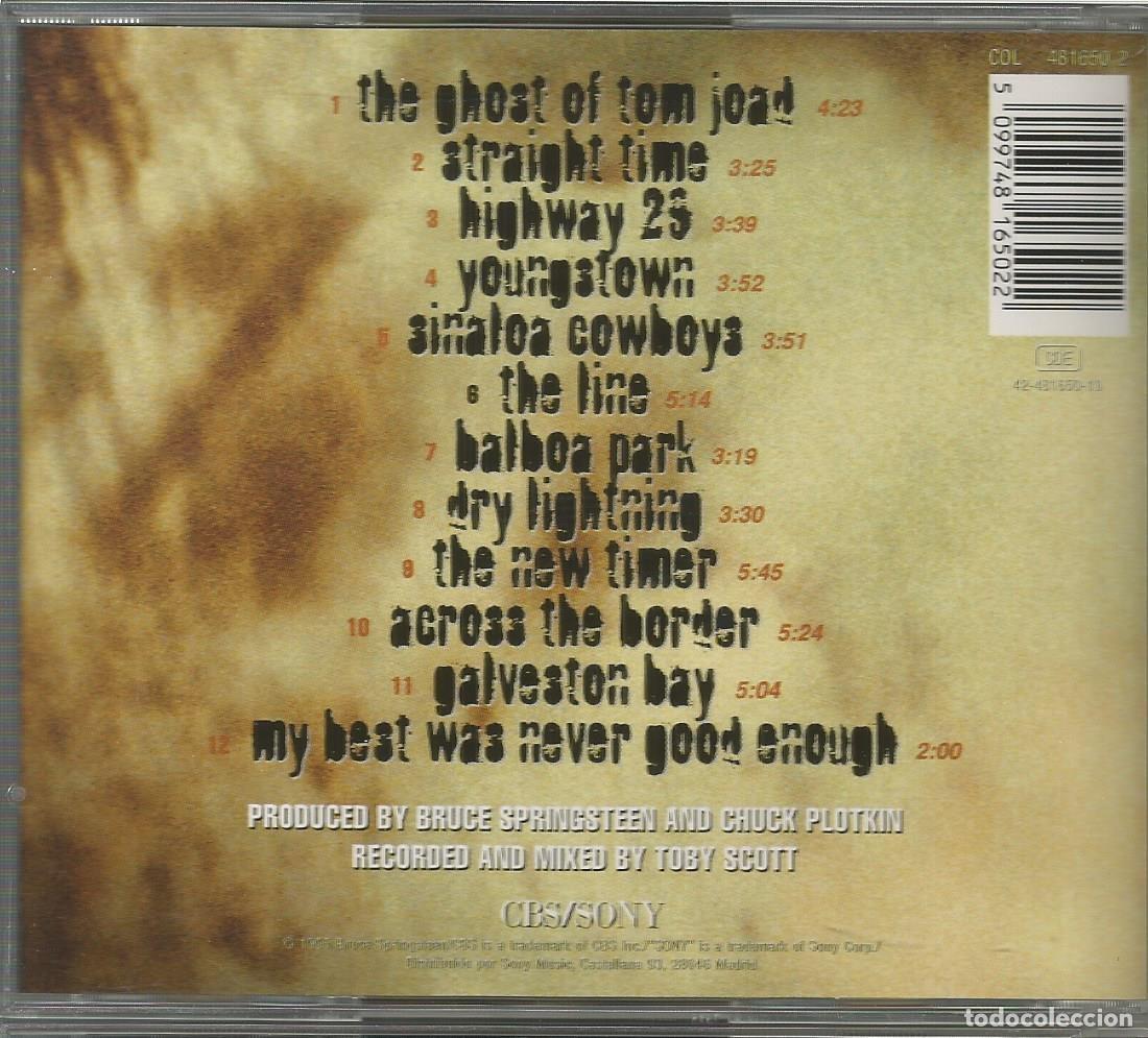 CDs de m&uacute;sica: CD DE BRUCE SPRINSTEEN. THE GHOST OF TOM JOAD - Foto 1
