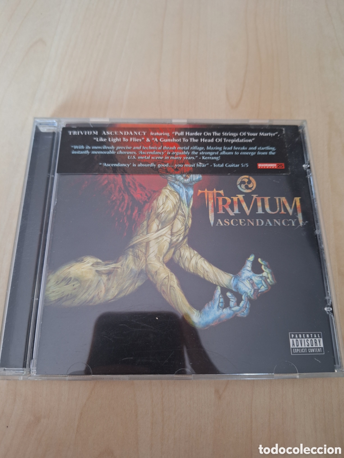 CDs de m&uacute;sica: SCD76 trivium ascendancy CD SEGUNDAMANO - Foto 1