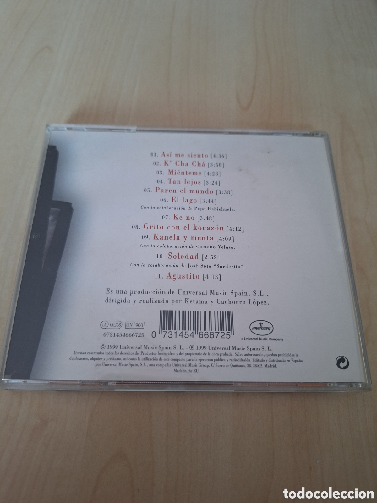 CDs de m&uacute;sica: SCD86 toma ketama CD SEGUNDAMANO - Foto 2
