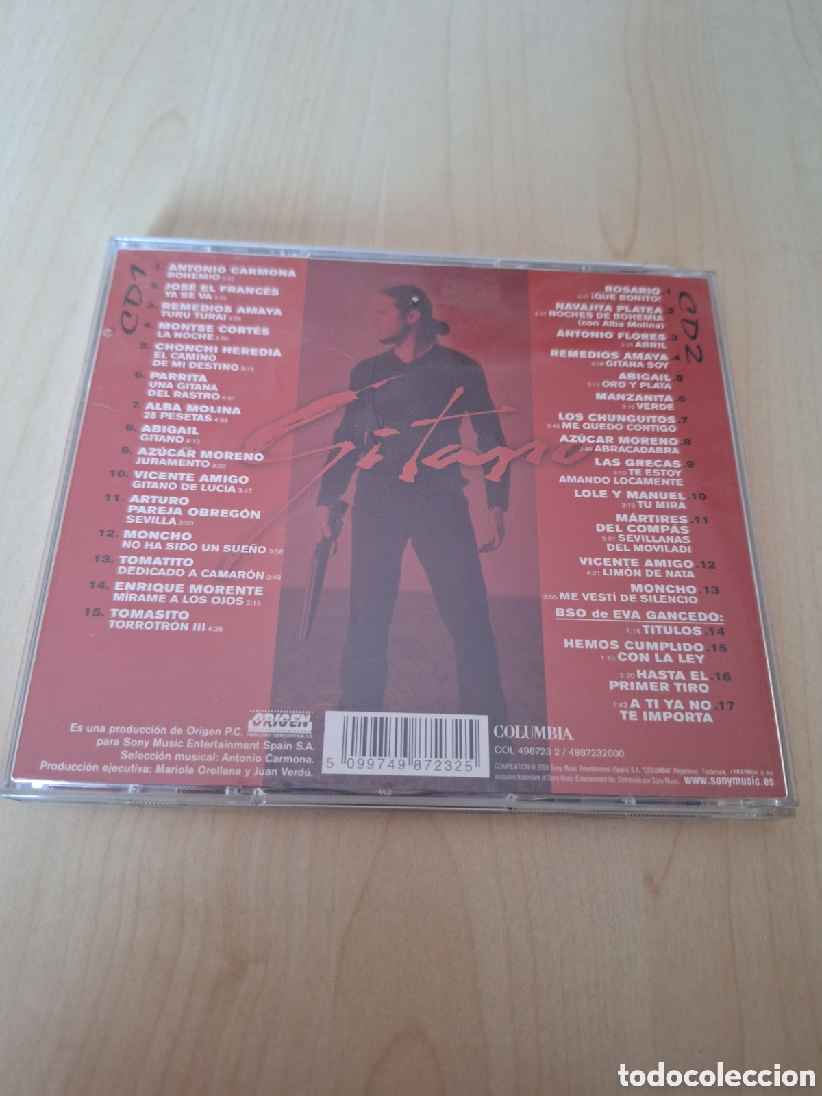 CDs de m&uacute;sica: SCD86 gitano CD SEGUNDAMANO - Foto 2