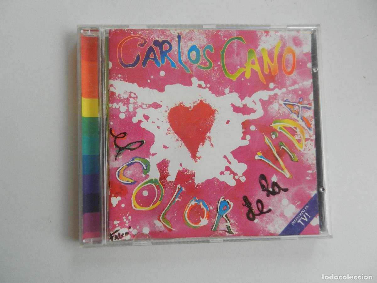 CDs de m&uacute;sica: CARLOS CANO - EL COLOR DE LA VIDA - EMI 1996 - CD - Foto 1